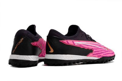 Nike React Phantom GX Pro TF Football Shoes - Pink/White/Black