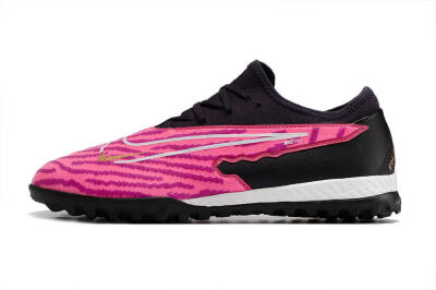 Nike React Phantom GX Pro TF Football Shoes - Pink/White/Black