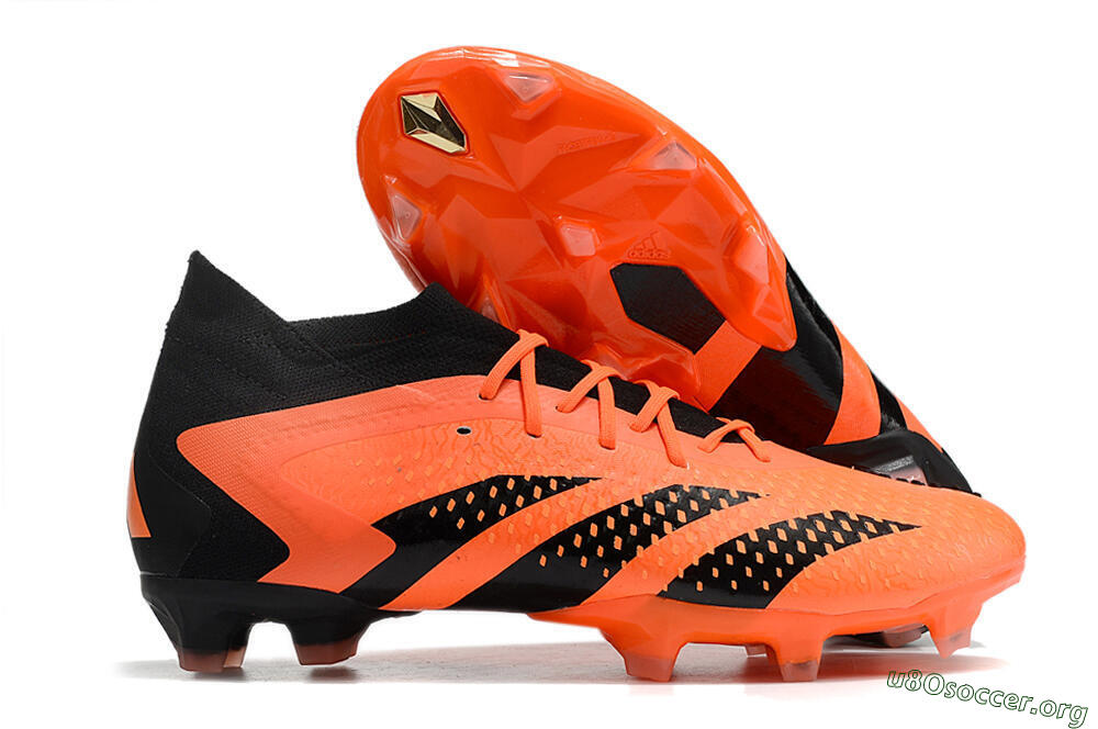 Adidas Predator Accuracy.1 FG Football Boots - Orange/Black 2
