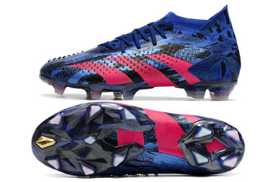 Adidas Predator Accuracy.1 Paul Pogba FG Football Boots - Blue/Pink