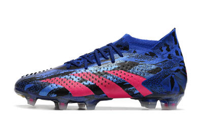 Adidas Predator Accuracy.1 Paul Pogba FG Football Boots - Blue/Pink