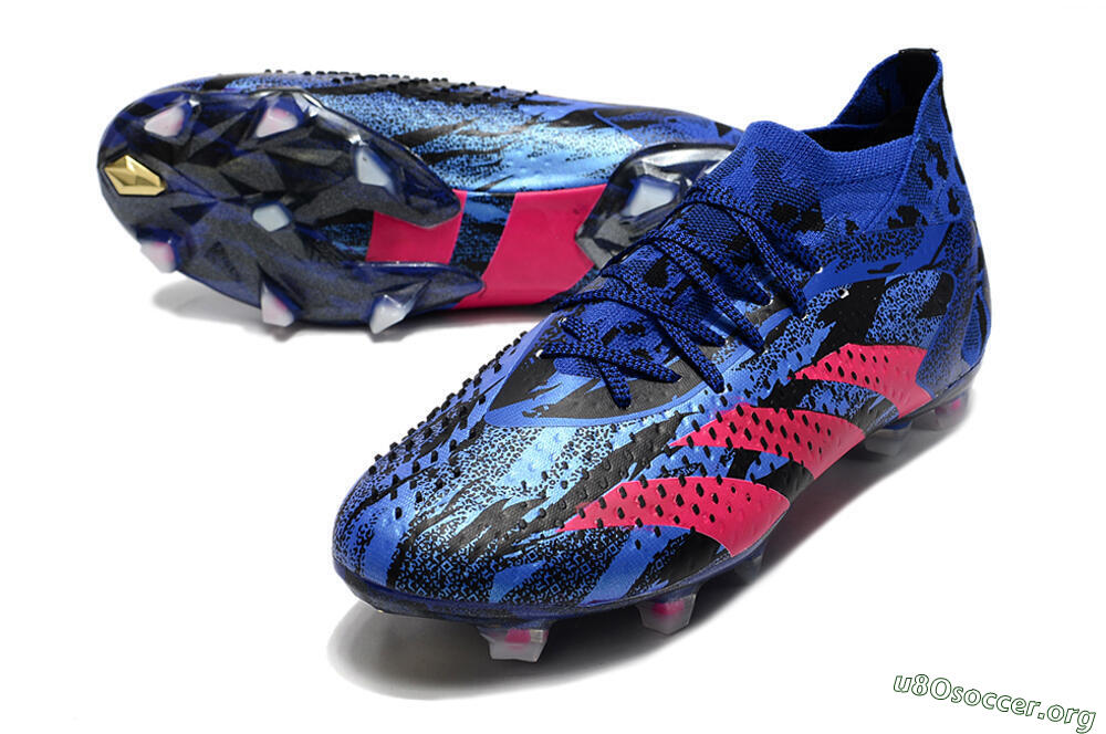 Adidas Predator Accuracy.1 Paul Pogba FG Football Boots - Blue/Pink 0