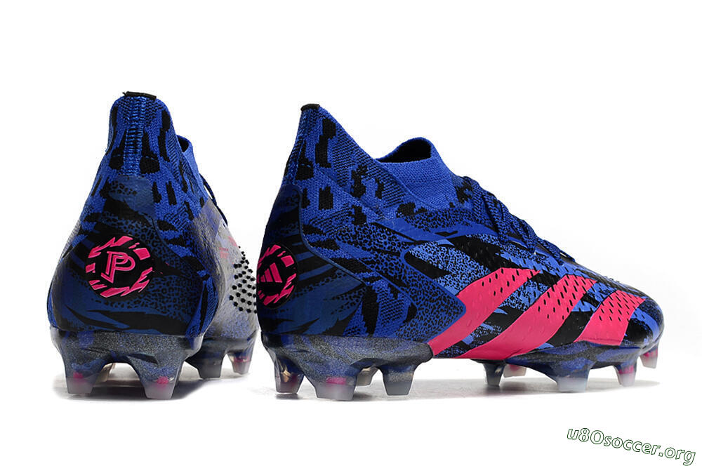 Adidas Predator Accuracy.1 Paul Pogba FG Football Boots - Blue/Pink 6