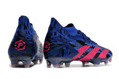 Adidas Predator Accuracy.1 Paul Pogba FG Football Boots - Blue/Pink