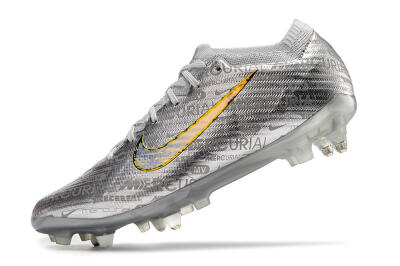 Nike Air Zoom Mercurial Vapor 15 Elite SG Football Boots - Silver/Gold