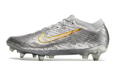Nike Air Zoom Mercurial Vapor 15 Elite SG Football Boots - Silver/Gold