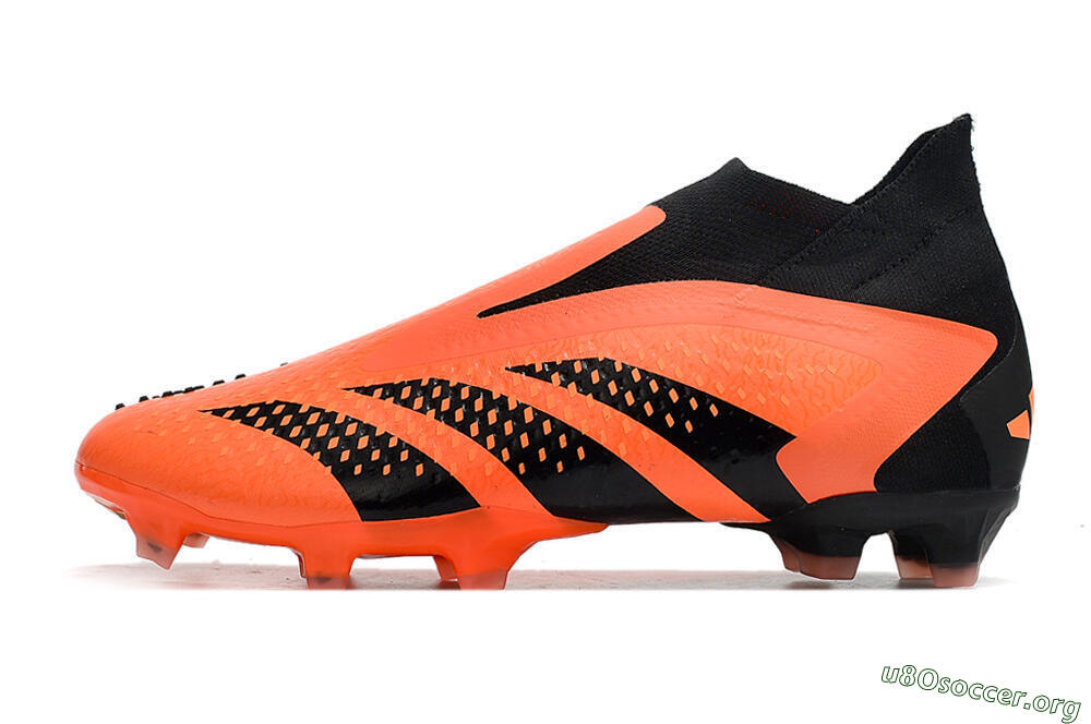 Adidas Predator Accuracy+ FG Football Boots - Orange/Black 3