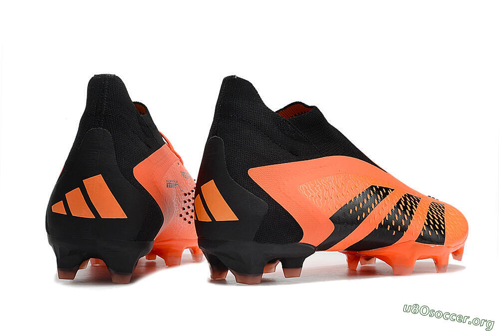Adidas Predator Accuracy+ FG Football Boots - Orange/Black 6