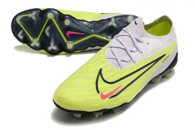Nike Phantom GX Elite FG Football Boots - White/Green/Black