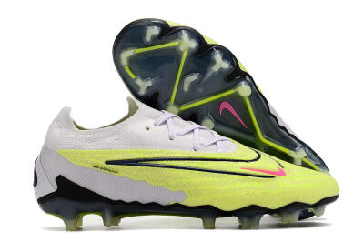 Nike Phantom GX Elite FG Football Boots - White/Green/Black