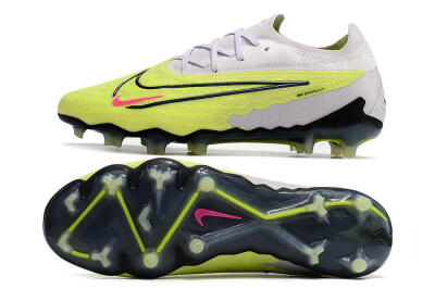 Nike Phantom GX Elite FG Football Boots - White/Green/Black