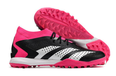 Adidas Predator Accuracy.1 TF Football Shoes - Black/White/Pink
