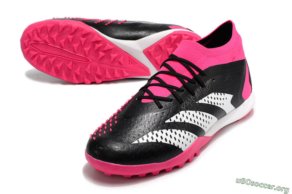 Adidas Predator Accuracy.1 TF Football Shoes - Black/White/Pink 0