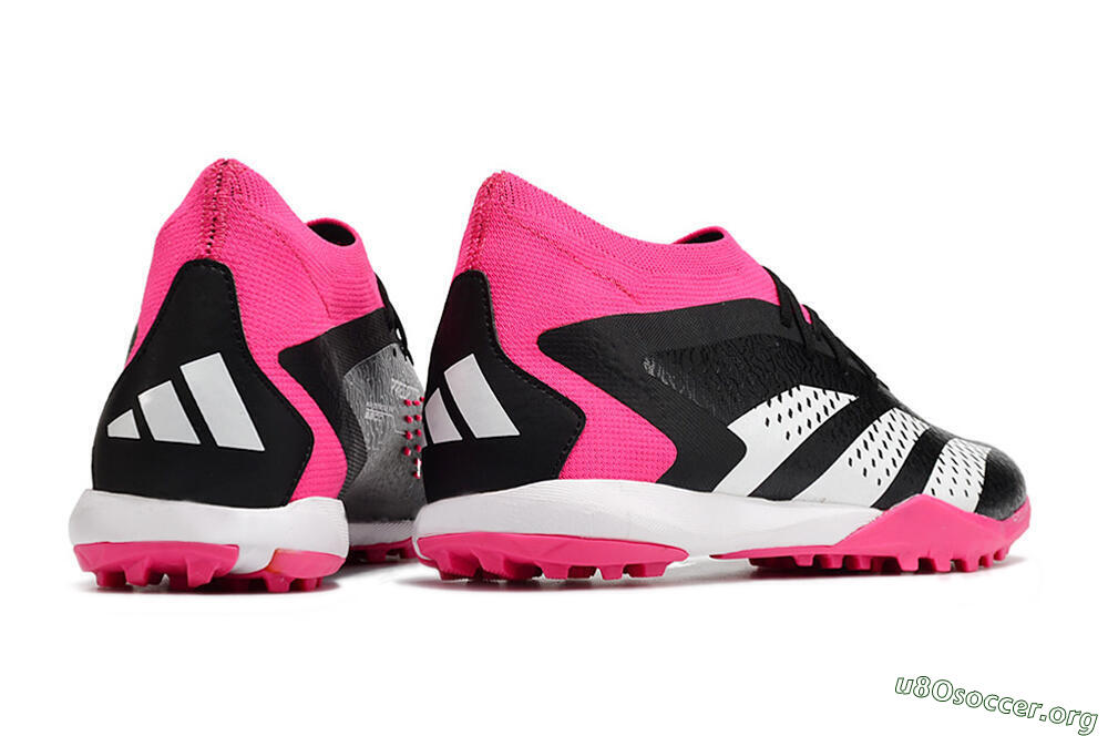 Adidas Predator Accuracy.1 TF Football Shoes - Black/White/Pink 6