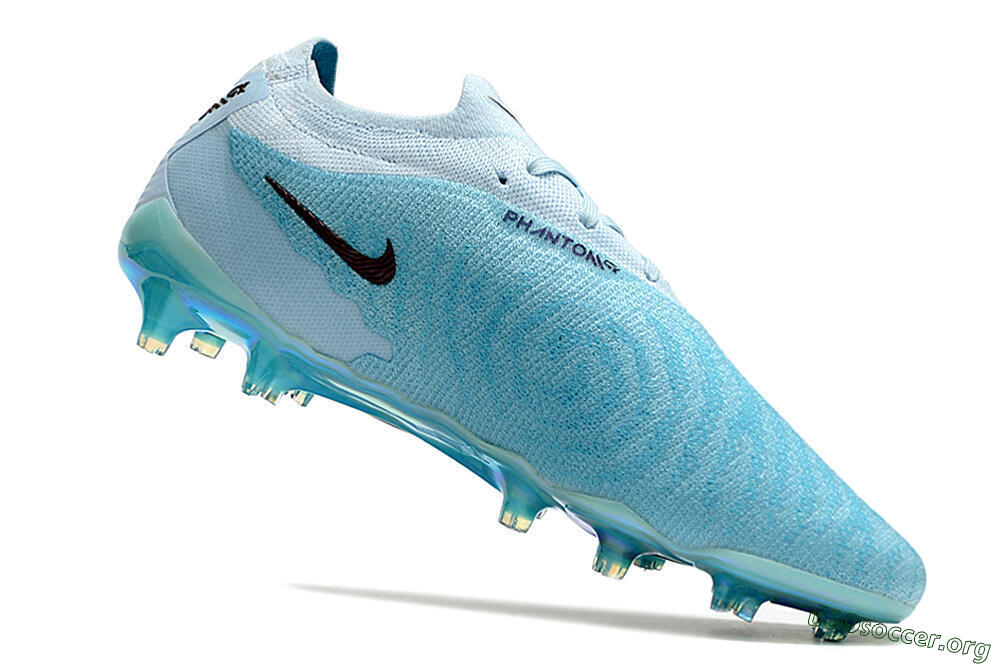 Nike Phantom GX Elite FG Football Boots - Blue/Brown 4