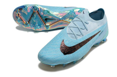 Nike Phantom GX Elite FG Football Boots - Blue/Brown
