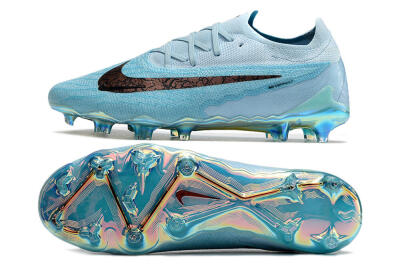 Nike Phantom GX Elite FG Football Boots - Blue/Brown