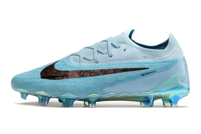 Nike Phantom GX Elite FG Football Boots - Blue/Brown