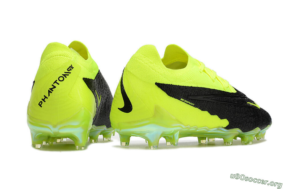 Nike Phantom GX Elite FG Football Boots - Black/Green 6