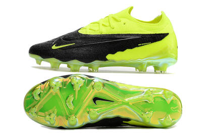 Nike Phantom GX Elite FG Football Boots - Black/Green