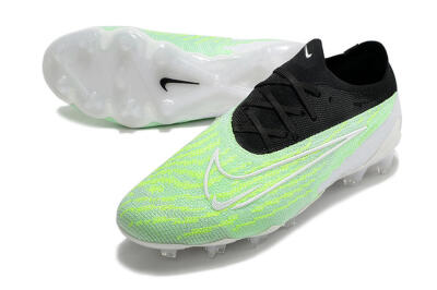 Nike Phantom GX Elite FG Football Boots - White/Green/Black