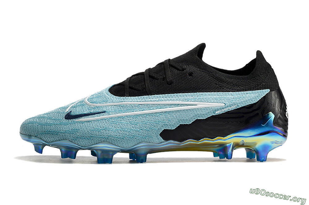 Nike Phantom GX Elite FG Football Boots - Blue/Black 3