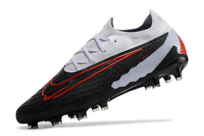 Nike Phantom GX Elite FG Football Boots - Black/White/Red