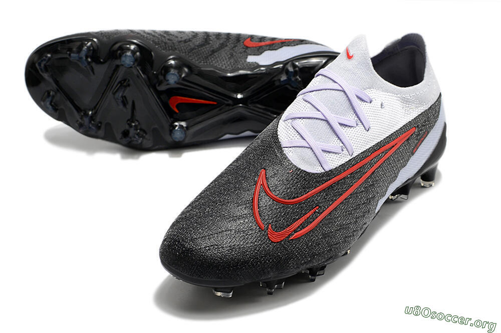 Nike Phantom GX Elite FG Football Boots - Black/White/Red 0