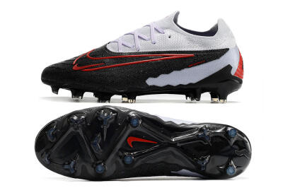Nike Phantom GX Elite FG Football Boots - Black/White/Red