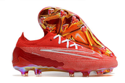 Nike Phantom GX Elite FG Football Boots - Red/White
