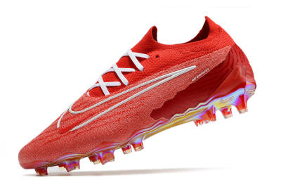 Nike Phantom GX Elite FG Football Boots - Red/White
