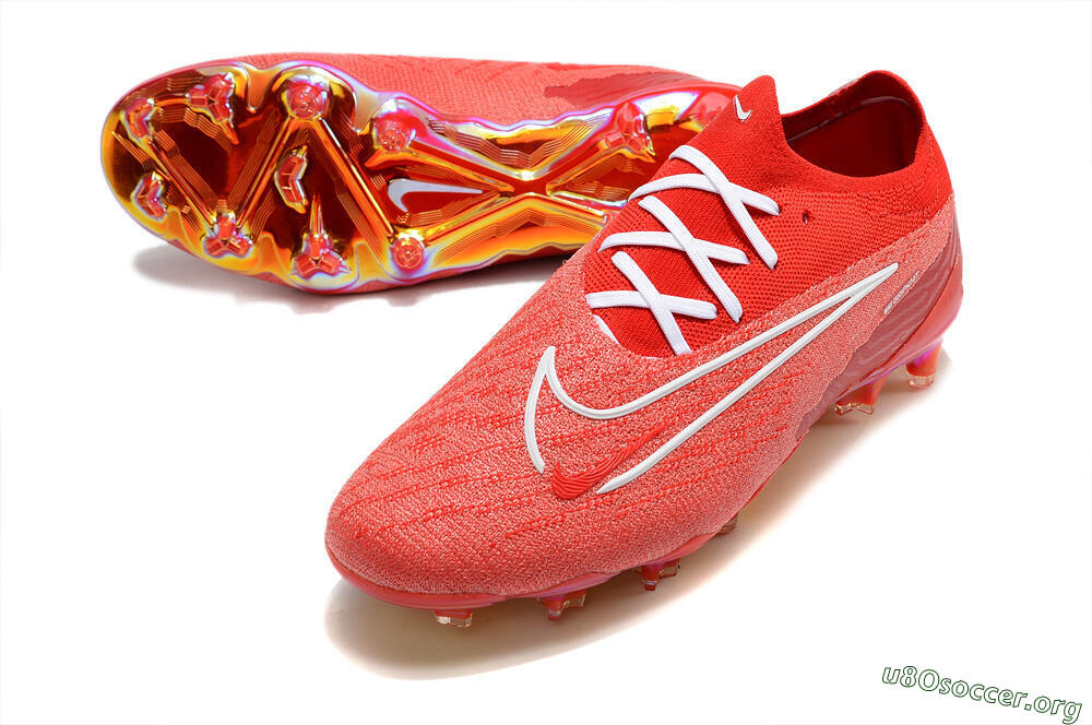 Nike Phantom GX Elite FG Football Boots - Red/White 0