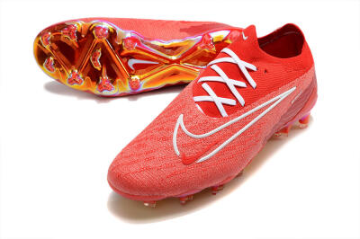 Nike Phantom GX Elite FG Football Boots - Red/White