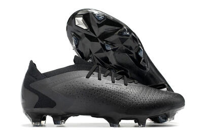 Adidas Predator Accuracy.1 Low FG Football Boots - Black/Black