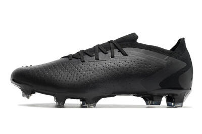 Adidas Predator Accuracy.1 Low FG Football Boots - Black/Black