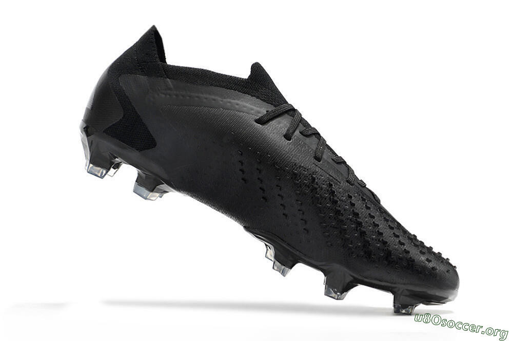 Adidas Predator Accuracy.1 Low FG Football Boots - Black/Black 5