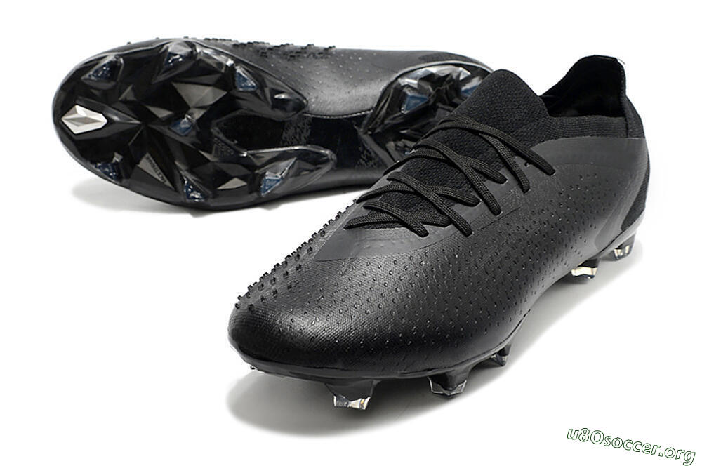 Adidas Predator Accuracy.1 Low FG Football Boots - Black/Black 0