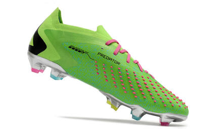 Adidas Predator Accuracy.1 Low FG Football Boots - Green/Blue/Black