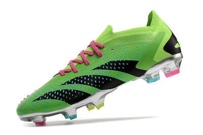 Adidas Predator Accuracy.1 Low FG Football Boots - Green/Blue/Black