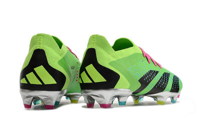 Adidas Predator Accuracy.1 Low FG Football Boots - Green/Blue/Black