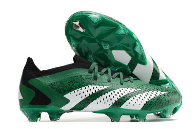 Adidas Predator Accuracy.1 Low FG Football Boots - Green/White/Black