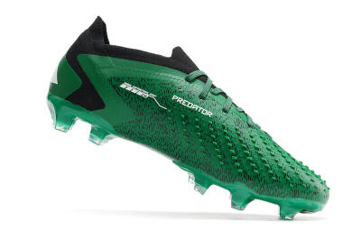 Adidas Predator Accuracy.1 Low FG Football Boots - Green/White/Black