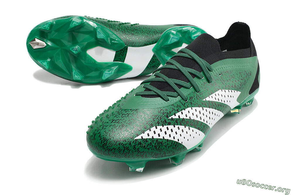 Adidas Predator Accuracy.1 Low FG Football Boots - Green/White/Black 0