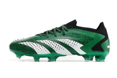 Adidas Predator Accuracy.1 Low FG Football Boots - Green/White/Black