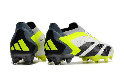 Adidas Predator Accuracy.1 Low FG Football Boots - White/Black/Green