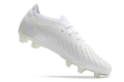 Adidas Predator Accuracy.1 Low FG Football Boots - White/White