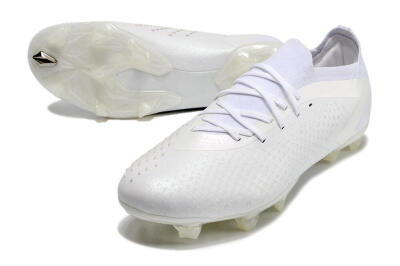 Adidas Predator Accuracy.1 Low FG Football Boots - White/White