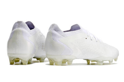 Adidas Predator Accuracy.1 Low FG Football Boots - White/White