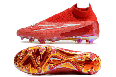 Nike Phantom GX Elite DF Link FG Football Boots - Red/White