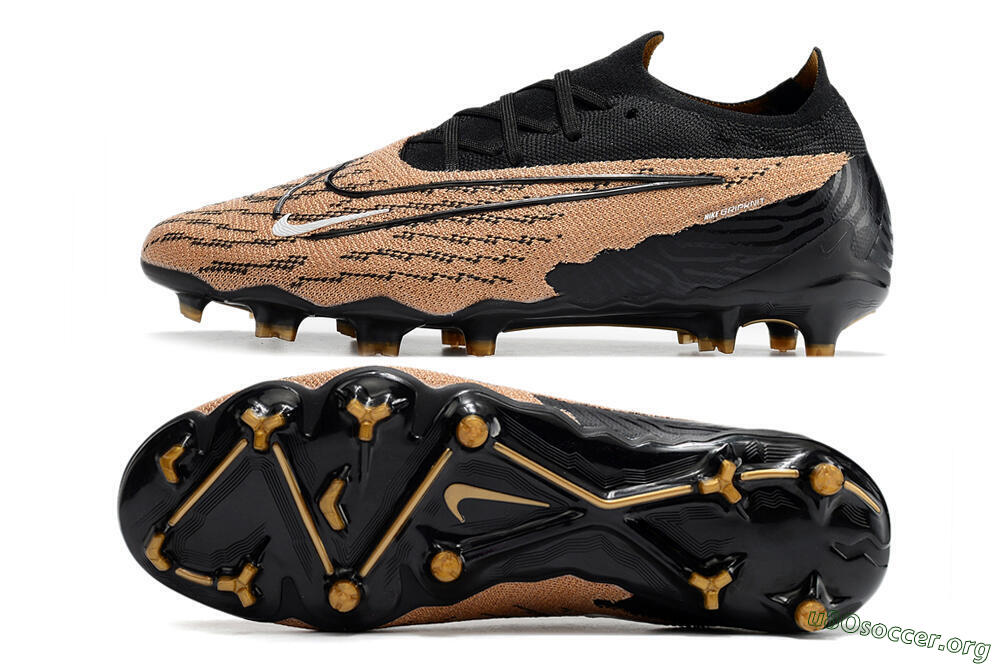 Nike Phantom GX Elite FG Football Boots - Brown/Black 1